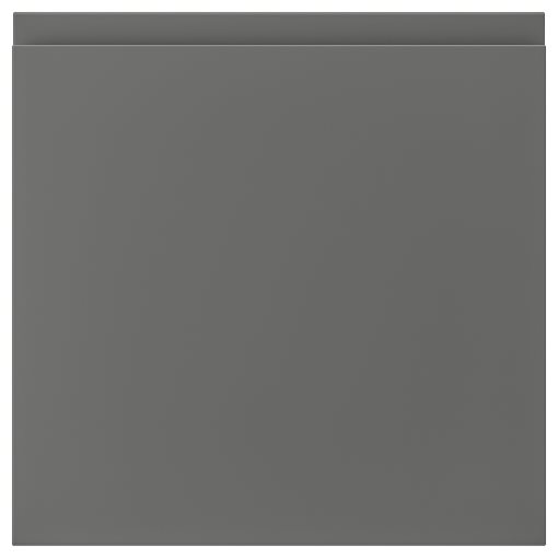 VOXTORP, чело за чекмедже, 40x40 см, тъмносиво, 504.541.02
