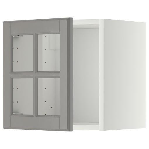 METOD, стенен шкаф със стъклена врата, 593.950.28