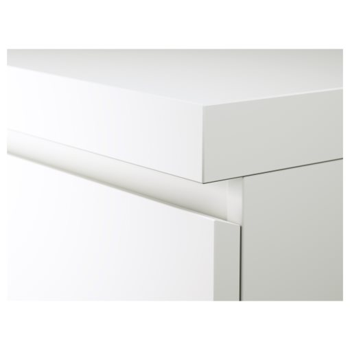 MALM, бюро 140x65см, бяло, 602.141.59