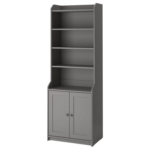 HAUGA, висок шкаф с 2 врати, 70x199 см, 604.150.54