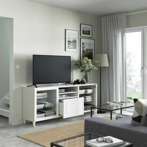 BESTÅ, TV шкаф с чекмеджета, 694.005.19