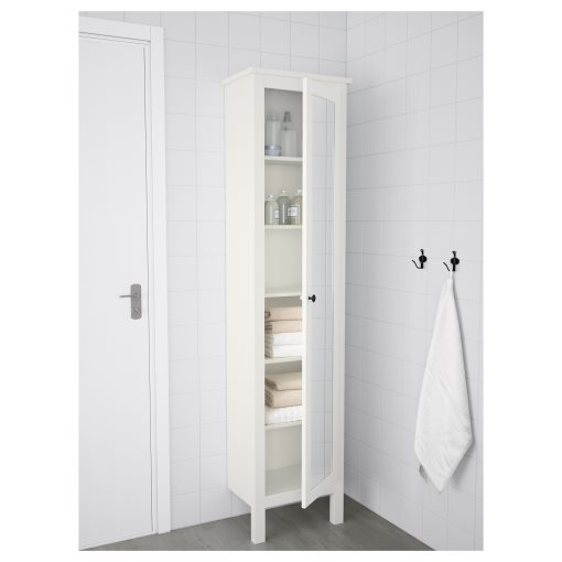 HEMNES, огледало шкаф 49x31x200см, бяло, 702.176.85