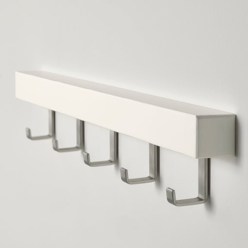TJUSIG, закачалка за врата/стена, 60 см, бяло, 702.426.56 - IKEA България TJUSIG, закачалка за врата/стена, 60 см, бяло, 702.426.56