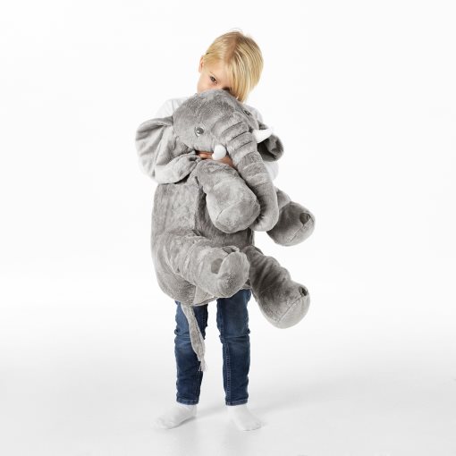 JÄTTESTOR, плюшена играчка, слон, 703.735.91