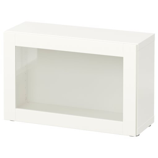 BESTÅ, етажерка със стъклена врата, 790.467.07
