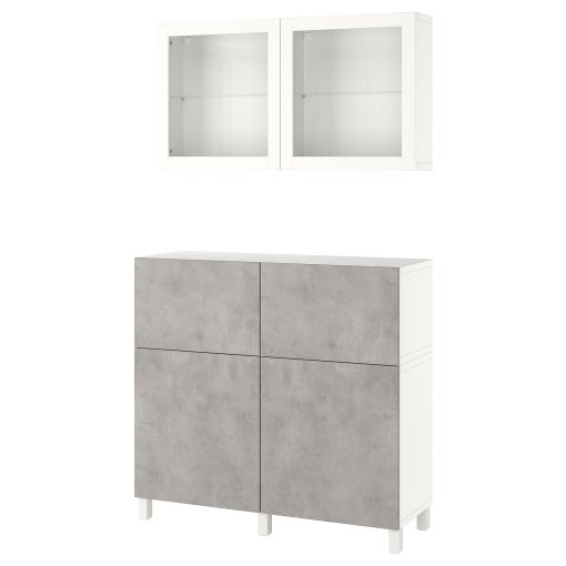 BESTÅ, комб. артикул за съхр. с врати/чекм., 794.360.42