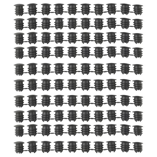 VARIERA, декоративна капачка, к-т 100 бр, черно, 802.263.16 - IKEA България VARIERA, декоративна капачка, к-т 100 бр, черно, 802.263.16