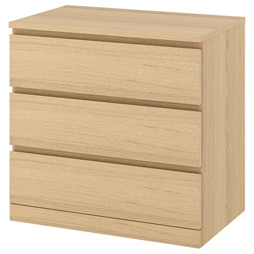 MALM, скрин с 3 чекмеджета, 804.035.64