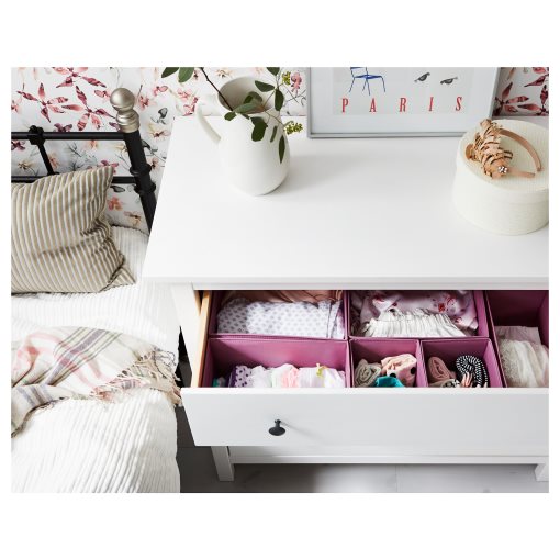 HEMNES, скрин с 3 чекмеджета, 804.247.45