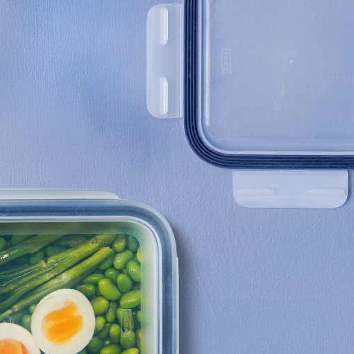 IKEA 365+, квадратна кутия за храна с капак, 892.691.08