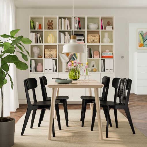 LISABO/LISABO, маса и 4 стола, 893.855.32