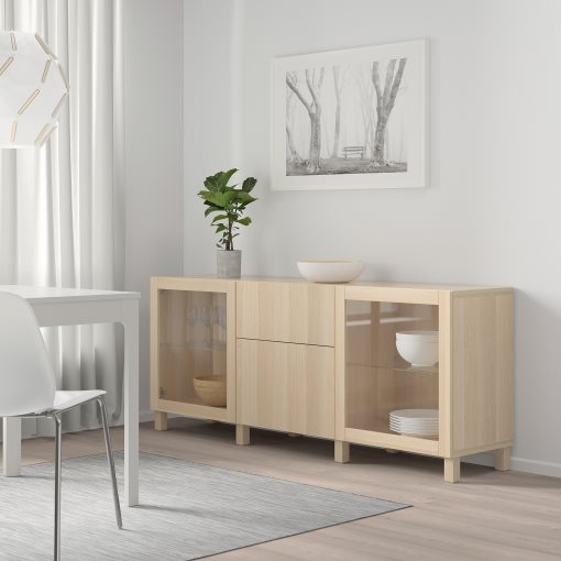 BESTÅ, комб. артикул за съхр. с чекмеджета, 894.126.77