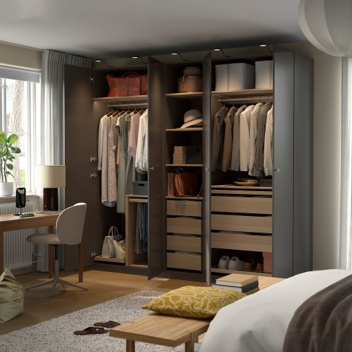 PAX/FORSAND, гардероб - комбинация, 895.031.49