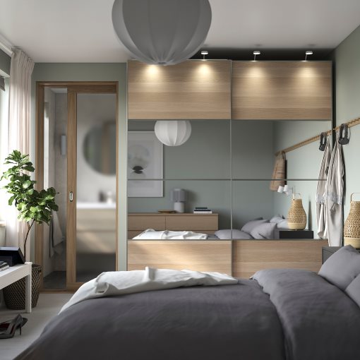 PAX/MEHAMN/AULI, гардероб - комбинация, с две лица, 895.613.61