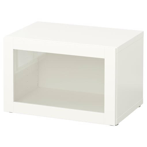BESTÅ, етажерка със стъклена врата, 990.476.35