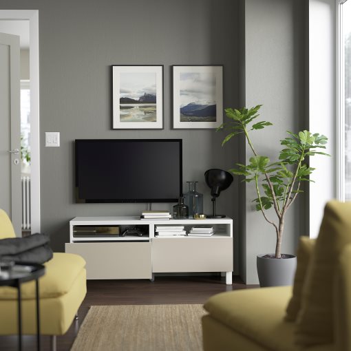 BESTÅ, TV шкаф с чекмеджета, 994.358.62