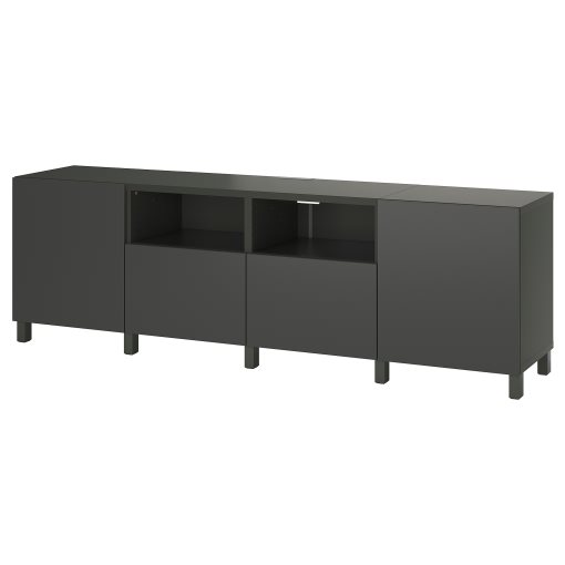 BESTÅ, TV шкаф с врати и чекмеджета, 995.560.38