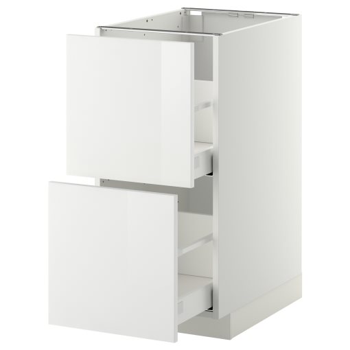 METOD/MAXIMERA, долен шкаф с 2 чела/2 високи чекмеджета, 999.117.07 - IKEA България METOD/MAXIMERA, долен шкаф с 2 чела/2 високи чекмеджета, 999.117.07