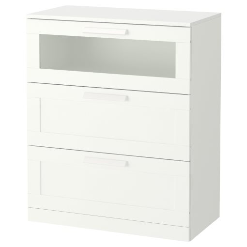 BRIMNES, скрин с 3 чекмеджета, 003.920.41
