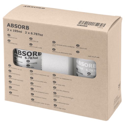 ABSORB, Комплект за поддръжка на кожа, 100.322.94