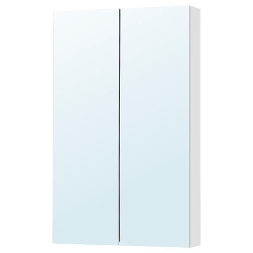 GODMORGON, огледален шкаф с 2 врати, 60x14x96 см, 102.189.99