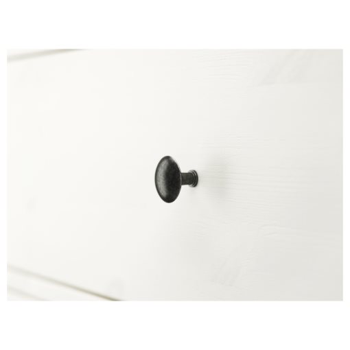 HEMNES, скрин с 8 чекмеджета, 160x95 см, бяло обагряне, 102.392.80