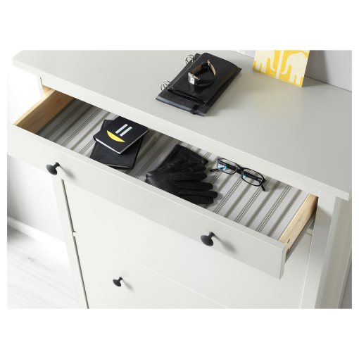 HEMNES, шкаф за обувки с 2 отделения, 201.695.59