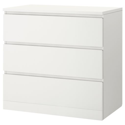 MALM, скрин с 3 чекмеджета, 204.035.62