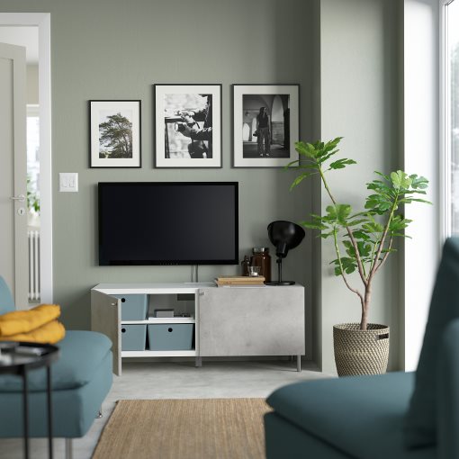 BESTÅ, TV шкаф с вратички, 294.201.52