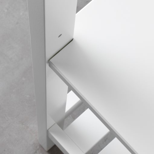 HEMNES, етажерка 42x172см, бяло, 302.176.54