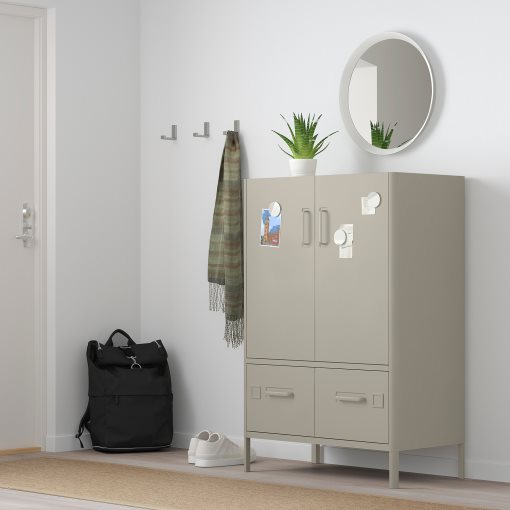 IDÅSEN, шкаф с врати и чекмеджета, 303.207.26