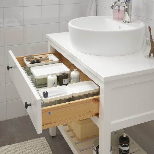 HEMNES, отворен шкаф за мивка с 1 чекмедже, 303.966.98