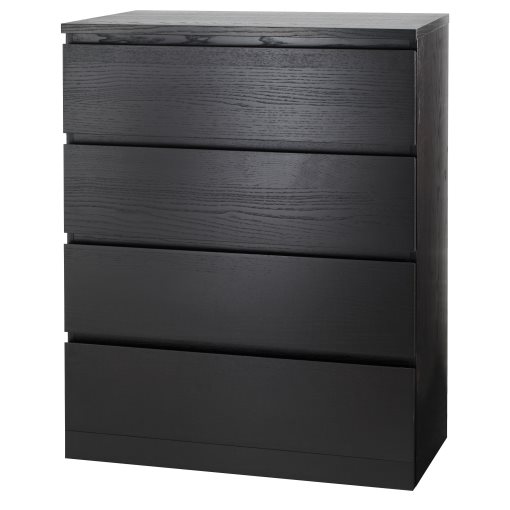 MALM, скрин с 4 чекмеджета, 304.035.66