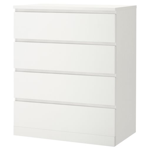 MALM, скрин с 4 чекмеджета, 304.035.71