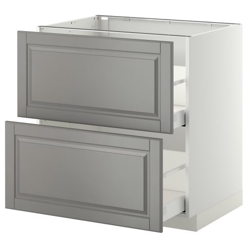 METOD, долен шкаф с 2 чела/2 високи чекмеджета, 399.140.11