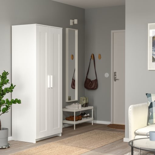 BRIMNES, гардероб двукрилен, 404.004.78