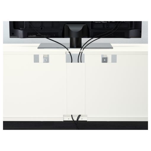 BESTÅ, TV секция/стъклени врати, 494.112.41