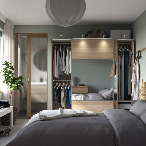 PAX/MEHAMN/AULI, гардероб - комбинация, с две лица, 495.613.63