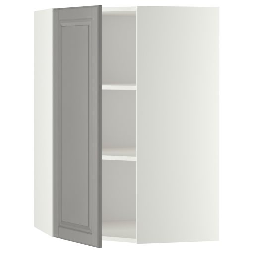 METOD, ъглов стенен шкаф с рафтове, 599.186.97