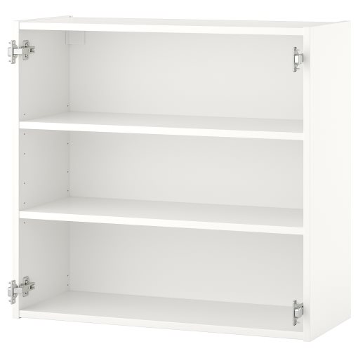 ENHET, стенен шкаф с 2 рафта, 80x30x75 см, 604.404.16