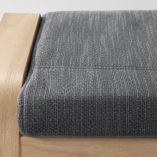 POÄNG, кресло и табуретка, 694.842.55