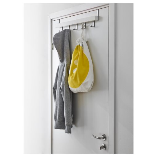 TJUSIG, закачалка за врата/стена, 60 см, бяло, 702.426.56 - IKEA България TJUSIG, закачалка за врата/стена, 60 см, бяло, 702.426.56