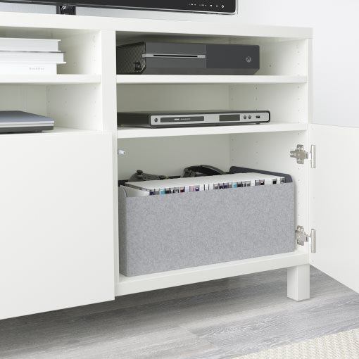 BESTÅ, TV шкаф с вратички, 794.204.80
