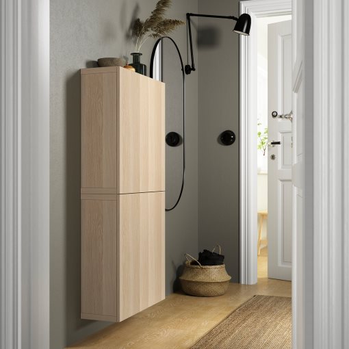 BESTÅ, стенен шкаф с 2 врати, 794.219.60