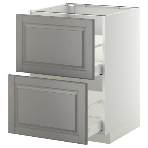 METOD, долен шкаф с 2 чела/2 високи чекмеджета, 799.140.09