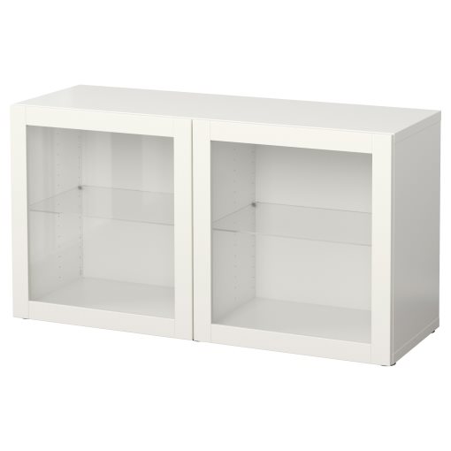 BESTÅ, етажерка със стъклени врати, 890.476.69