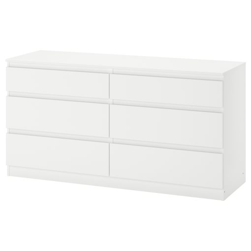 KULLEN, скрин с 6 чекмеджета, 903.092.45