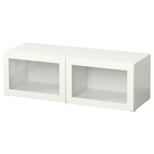 BESTÅ, етажерка със стъклени врати, 990.476.59