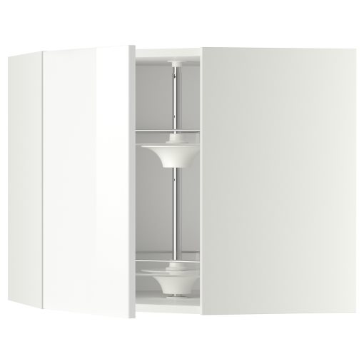 METOD, ъглов стенен шкаф с карусел, 091.200.79 - IKEA България METOD, ъглов стенен шкаф с карусел, 091.200.79