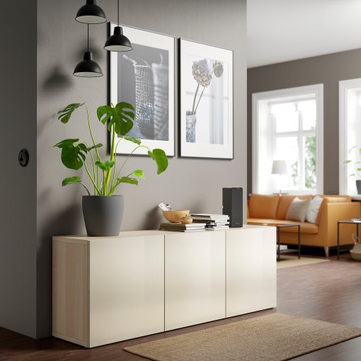 BESTÅ, комб. артикул за съхр. с врати, 093.249.91